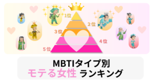 MBTIモテる女性ランキング｜男性が好む・モテない特徴を徹底解説
