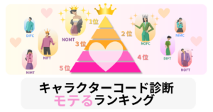 モテるランキング｜キャラクターコード診断 雰囲気タイプ別TOP16