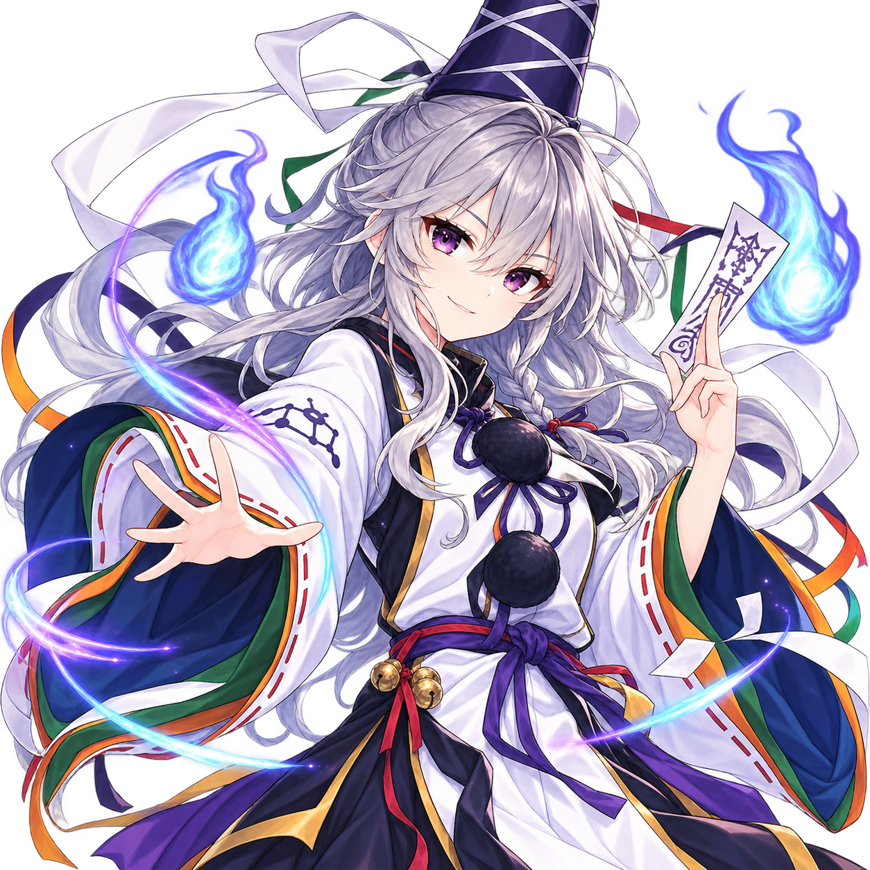 物部布都をモチーフにした東方キャラ診断のオリジナル二次創作イラスト