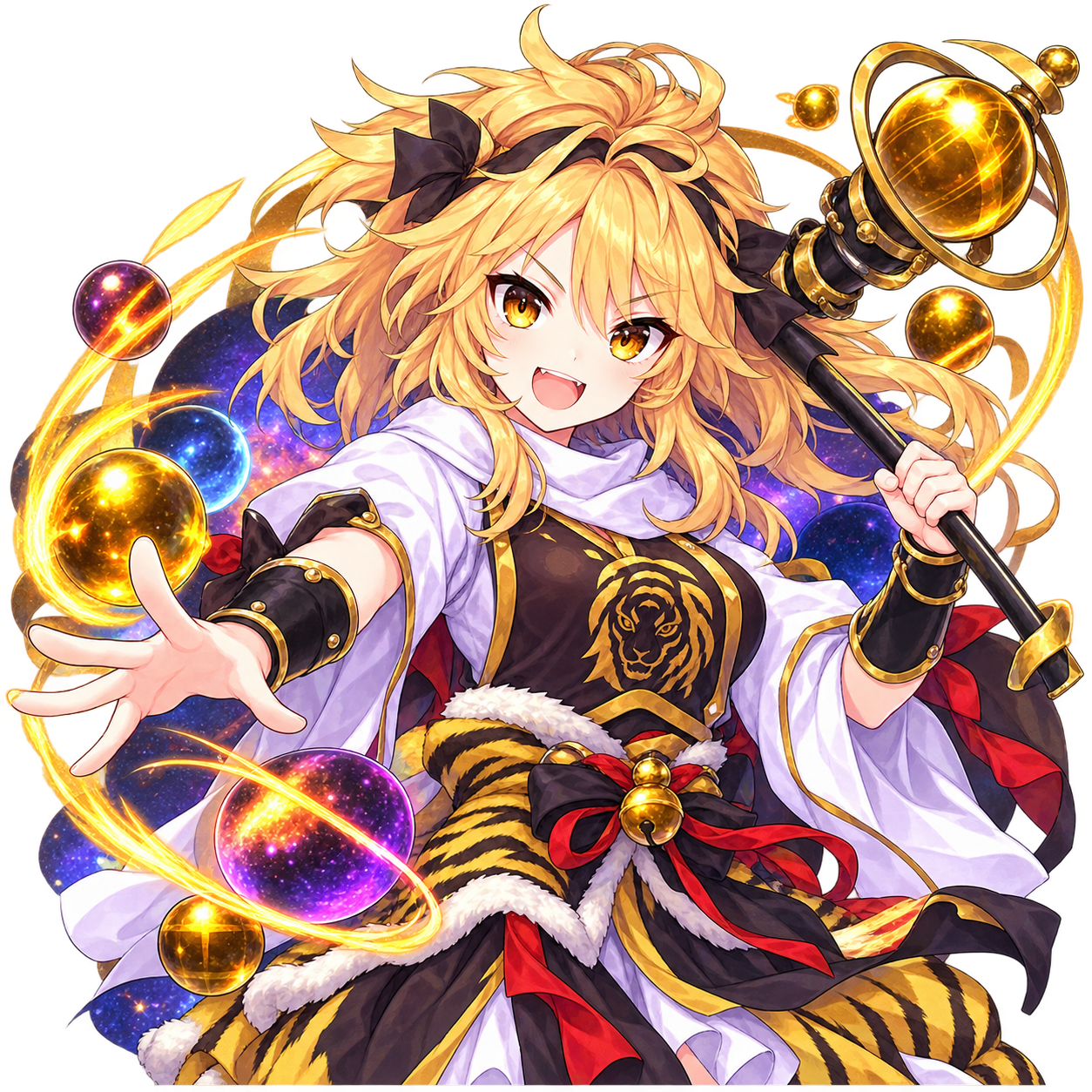 寅丸星をモチーフにした東方キャラ診断のオリジナル二次創作イラスト